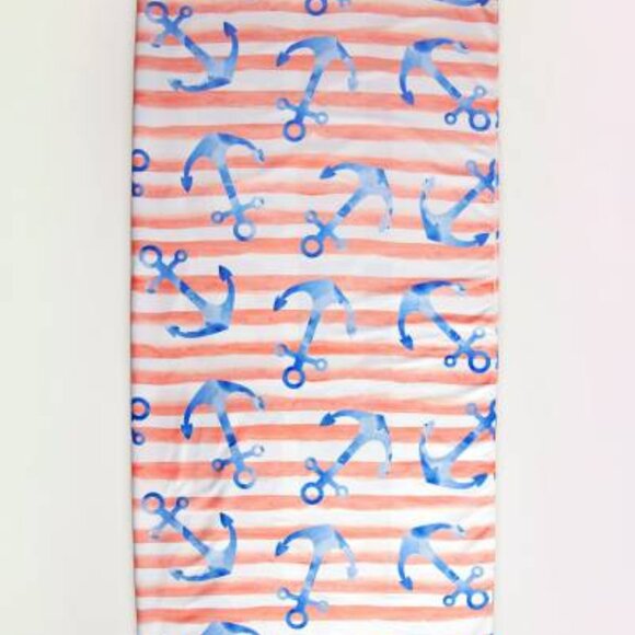 Salty Starfish Towel Beach Anchors Extra Large Quick Dry Sand Free - Picture 3 of 3